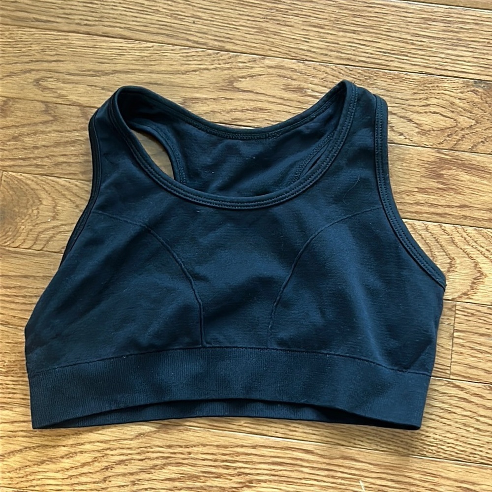 Zella Girls Black Sports Bra Size Large